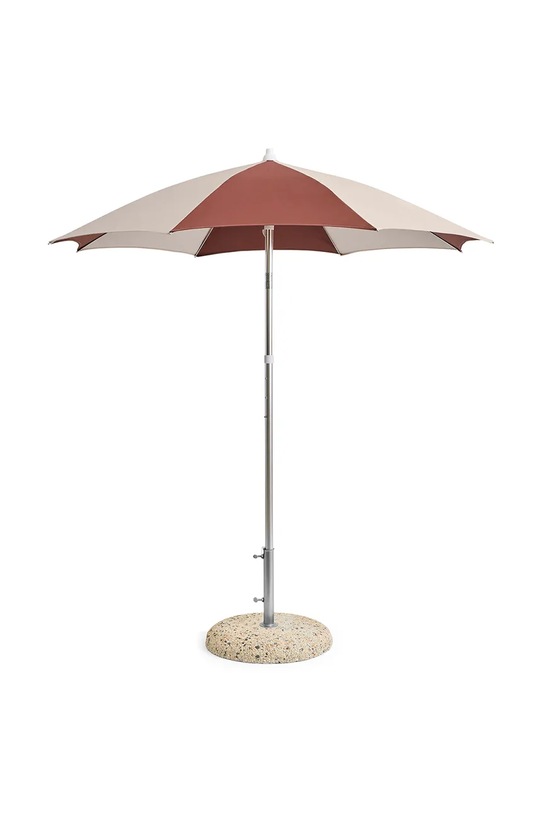 HAY parasol ogrodowy z materiału tekstylnego 170 x 200 x 200 cm bordowy AF578.F621.AU95