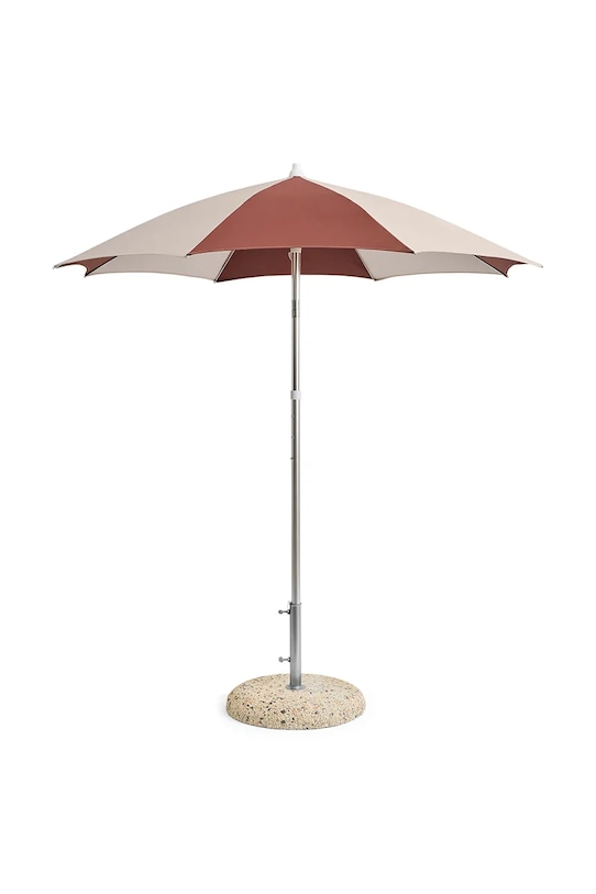 HAY parasol ogrodowy z materiału tekstylnego 170 x 200 x 200 cm bordowy AF578.F621.AU95