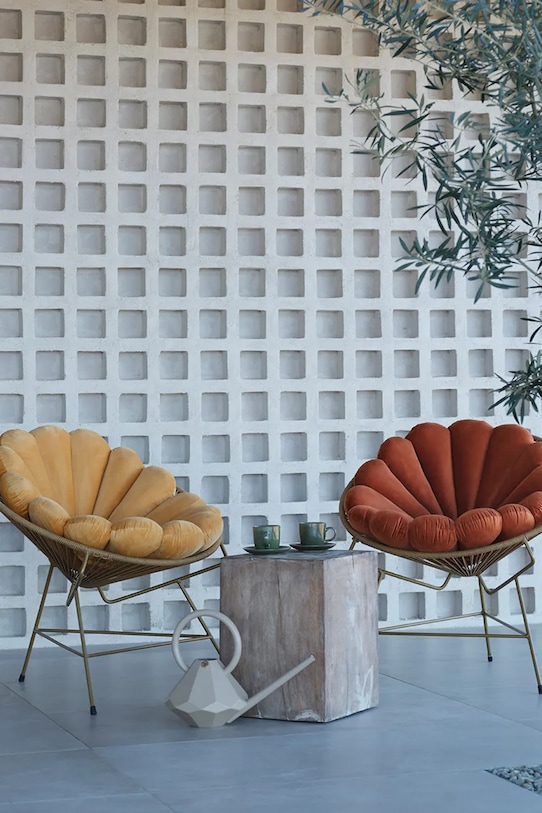 Lifestyle Garden Glory zahradní z plastu 75 x 94 x 7 cm 19860.GG žlutá