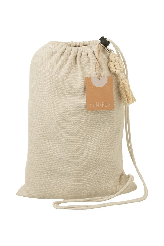 J-Line hamak z materiału tekstylnego beżowy 51590