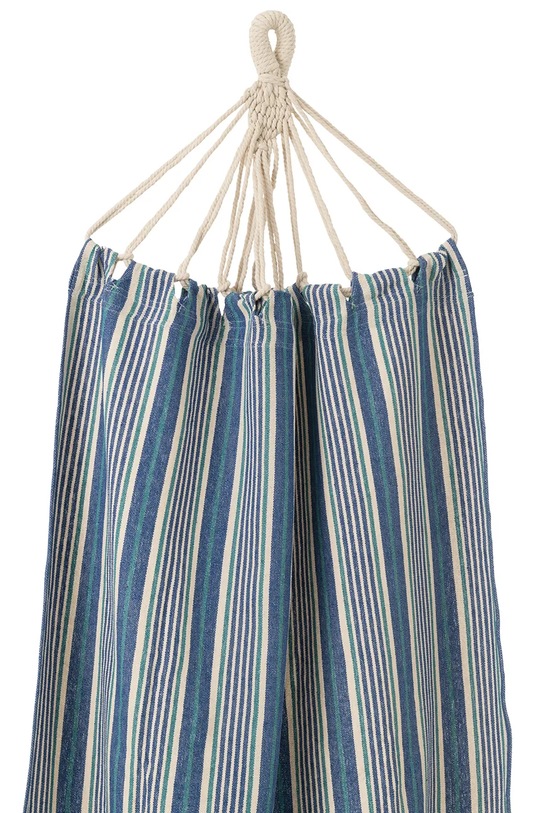 J-Line hamak do ogrodu z materiału tekstylnego 51601 turkusowy AA00