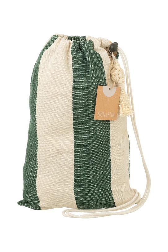 J-Line hamak do ogrodu z materiału tekstylnego zielony 51608