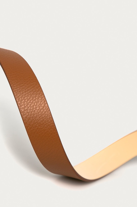 Tommy Hilfiger - Pasek skórzany AW0AW09487.NOS brązowy AA00