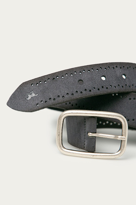 Mustang - Kožený opasok MW3008L04.770 sivá AA00