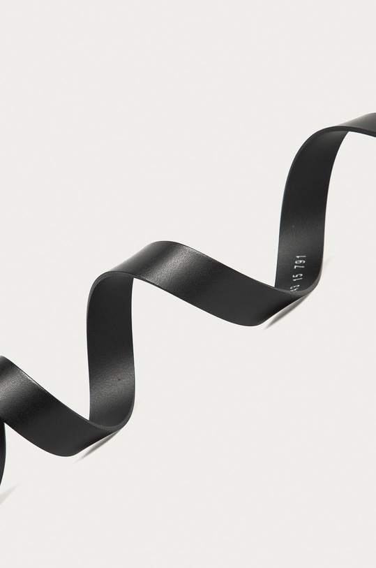 Mustang - Kožený opasok MW3043L15.791 čierna AA00