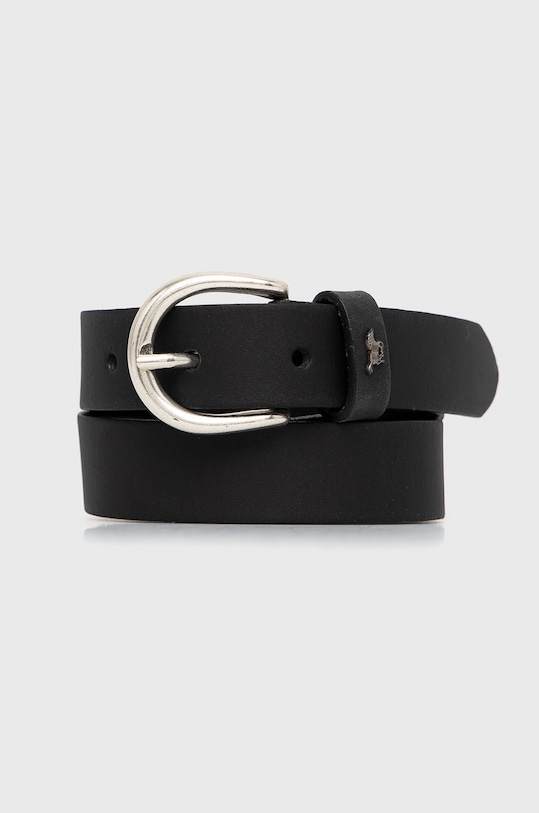 Mustang Pasek skórzany czarny MW3001L25.790