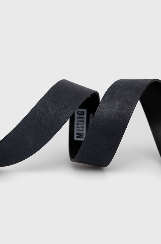 Mustang Pasek skórzany MW3015L25.490 granatowy AA00