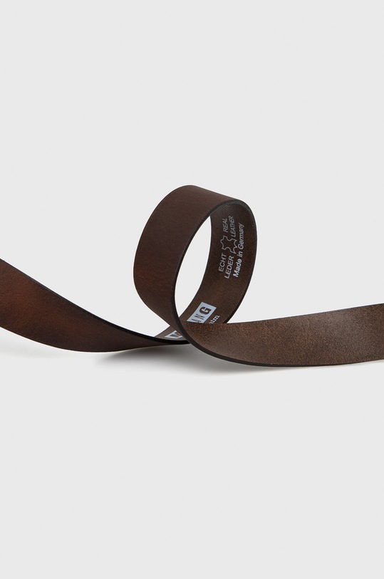 Mustang Pasek skórzany MW3068L25.680 brązowy AA00