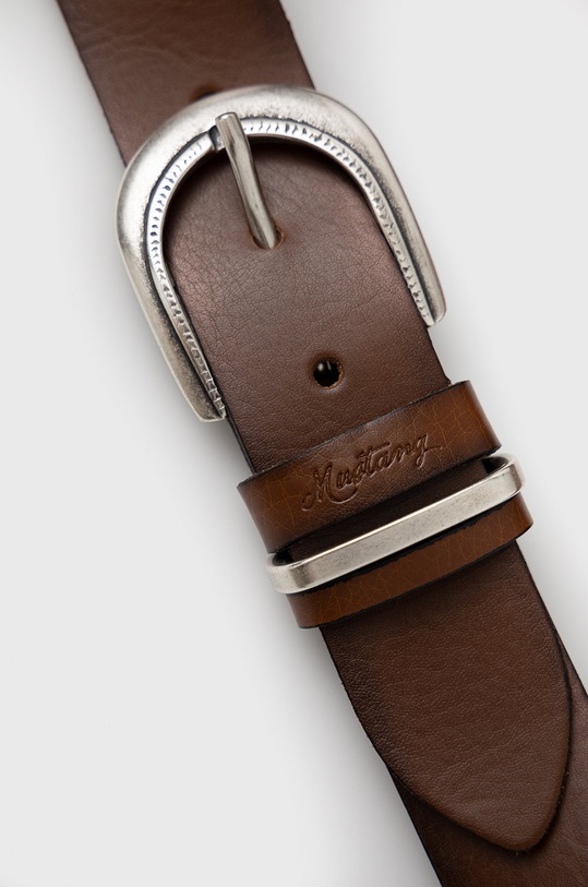 Mustang Pasek skórzany MW3070L23.645 brązowy AA00