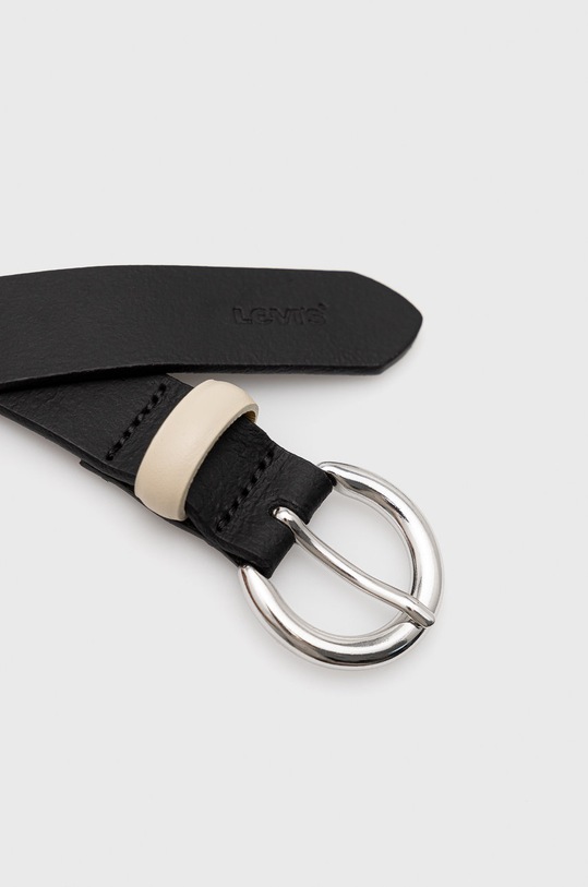 Levi's curea de piele D7095.0001 negru AA00