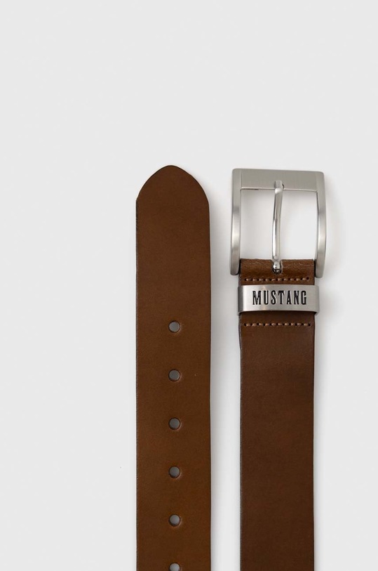Mustang pasek skórzany MG2164L15.0660 brązowy AA00