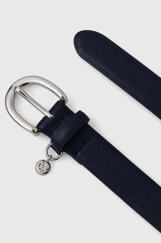Kožený pásek Lauren Ralph Lauren 412802952 námořnická modř AA00