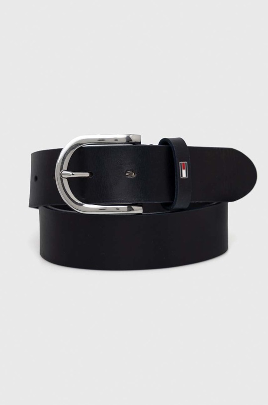 Δερμάτινη ζώνη Tommy Hilfiger σκούρο μπλε WW0WW11590.NOS