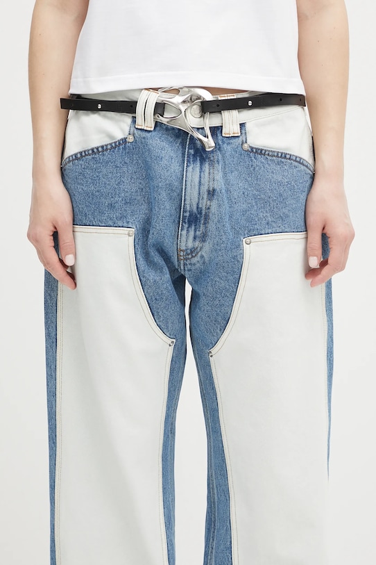 Akcesoria Heliot Emil pasek skórzany SS25.16.099.SLV11.CO czarny