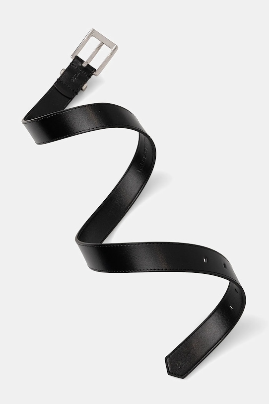 Karl Lagerfeld curea de piele IKON A2W33065 negru AA00