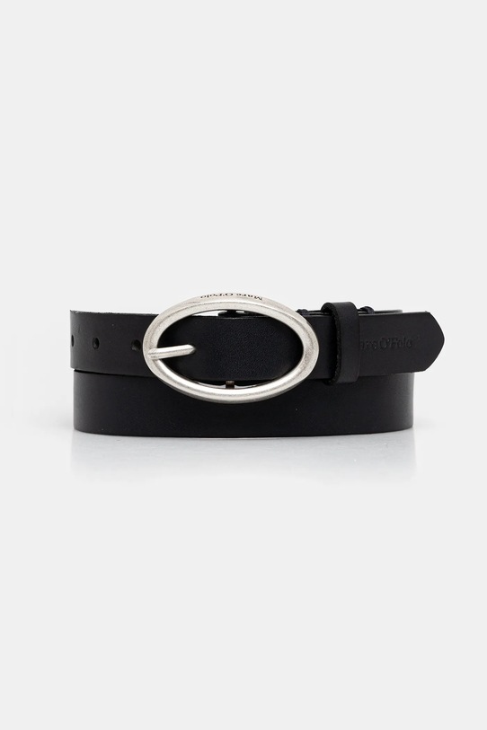 Marc O'Polo pasek skórzany Gift Box granatowy B0119509501111