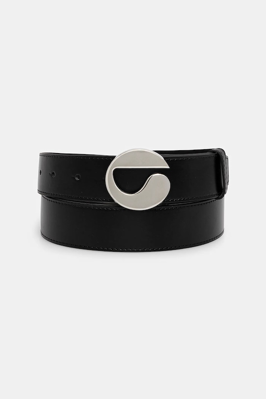 Coperni pasek skórzany Logo czarny COPBE12F6025