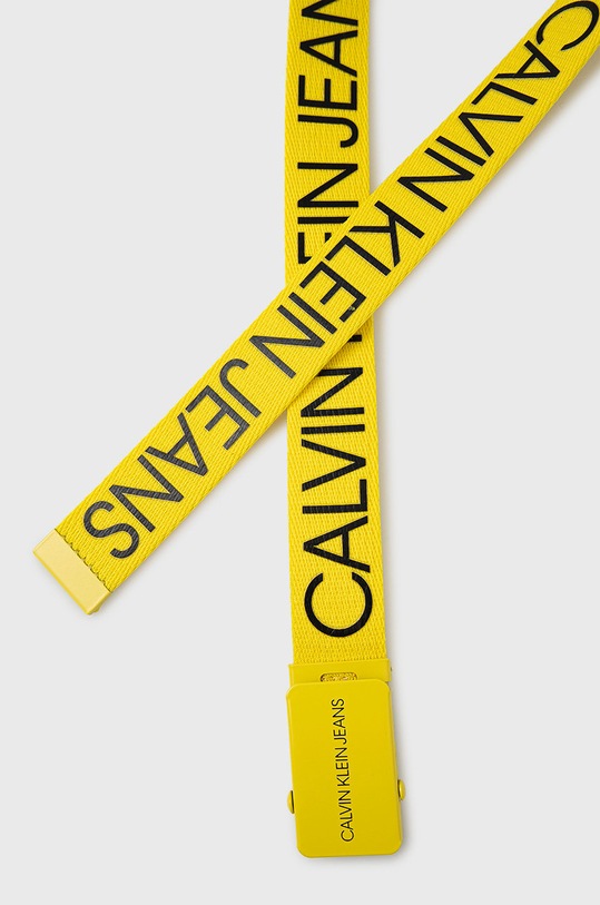 Calvin Klein Jeans gyerek öv IU0IU00125.9BYY sárga AA00