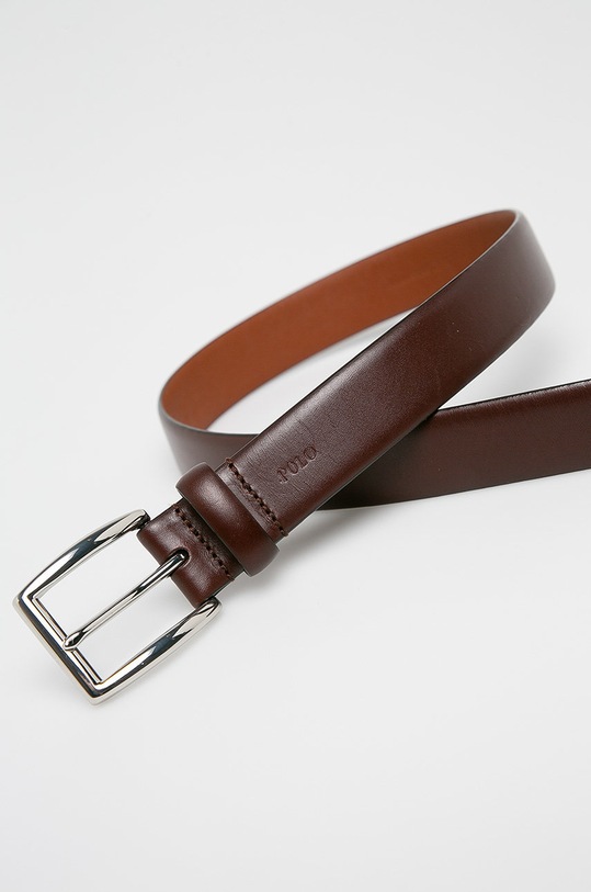 Lauren Ralph Lauren - Bőr öv 405761962002 barna AA00
