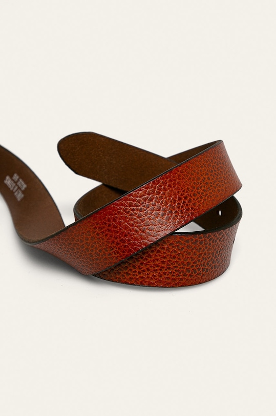 Only & Sons - Kožený pásek 22014797 hnědá AA00