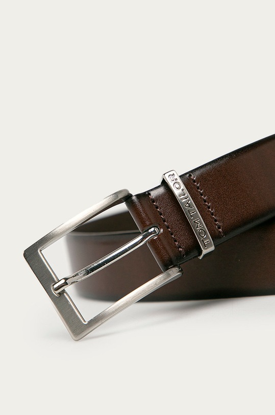 Tom Tailor pasek skórzany 00611.0006 brązowy AA00