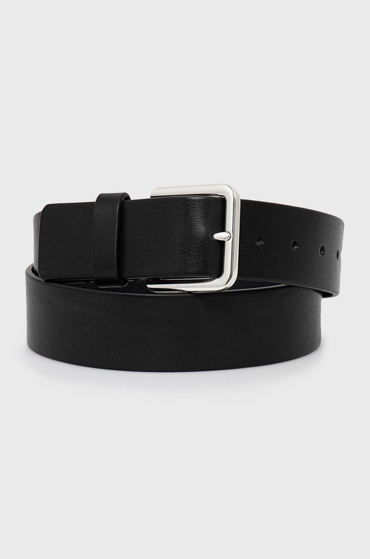 Tiger Of Sweden Pasek skórzany czarny U53330023Z