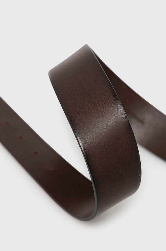 Kožený opasok Boss 50386229.NOS hnedá AA00