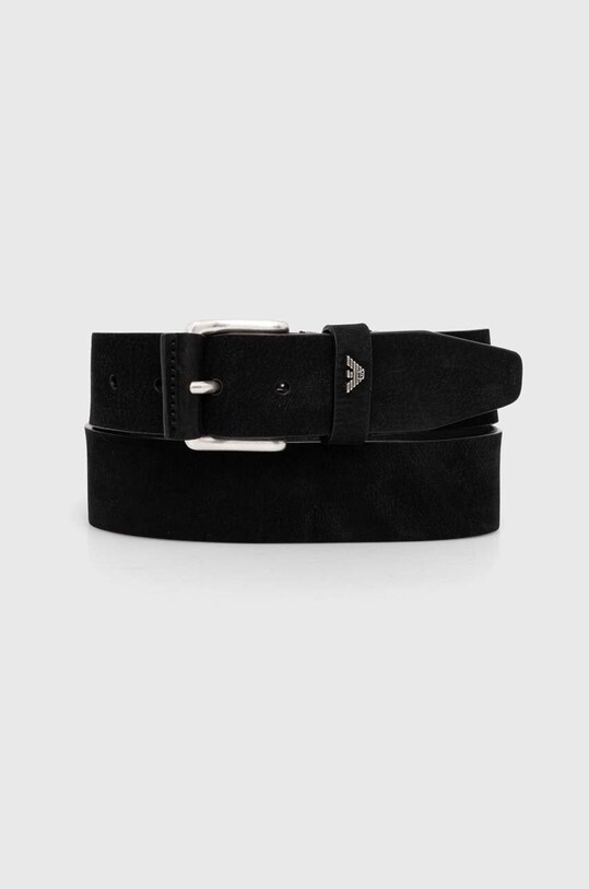 Emporio Armani pasek skórzany dwustronny Y4S426.YTU5J.NOS czarny AA00