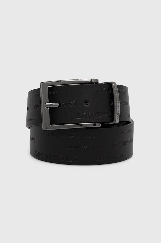 Emporio Armani pasek skórzany dwustronny czarny Y4S426.YTU5J.NOS