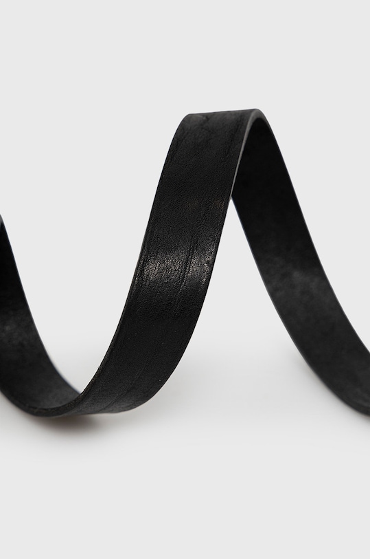 Jack & Jones Pasek skórzany 12192622 czarny AA00