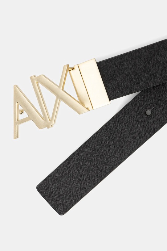 Armani Exchange pasek skórzany dwustronny 951017.CC505.NOS czarny AA00