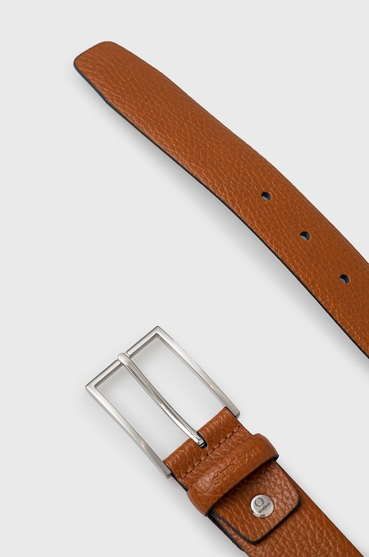 Кожаный ремень Strellson 3208.NOS коричневый AA00