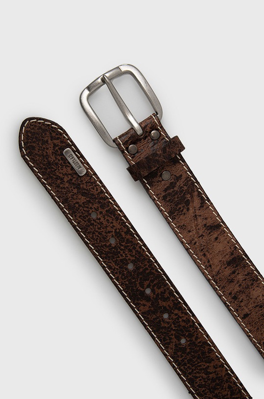 Kožený opasok Mustang MG2019L11.690 hnedá AA00