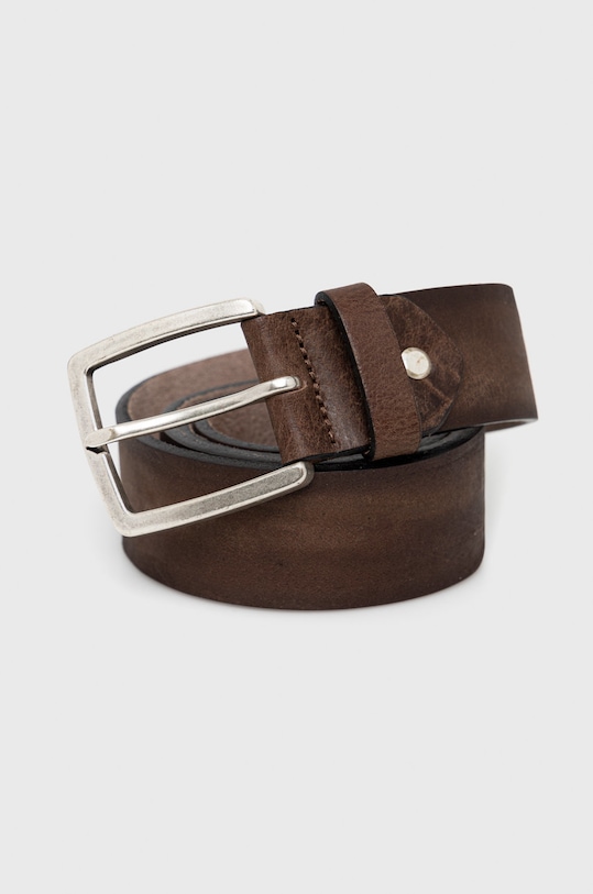 Mustang pasek skórzany brązowy MG2052R17.0690