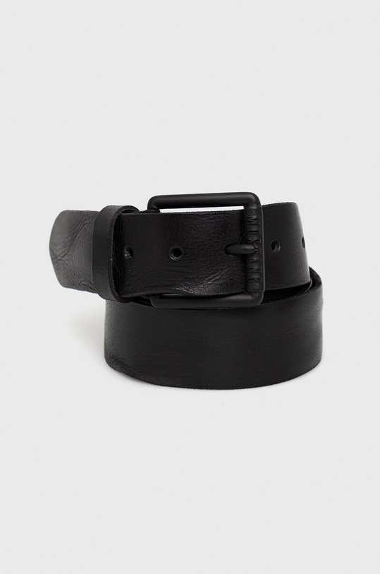 Kožni remen Mustang crna MG2076R13.0791