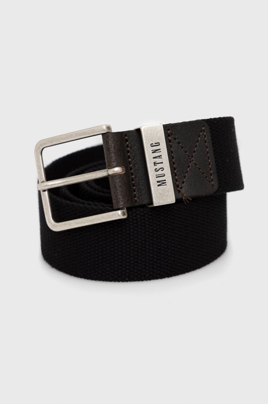 Mustang pasek Planet friendly czarny MG2167B02.0790