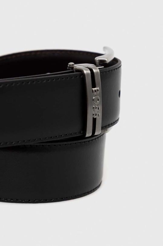 Accesorii BOSS curea de piele 50481069 negru