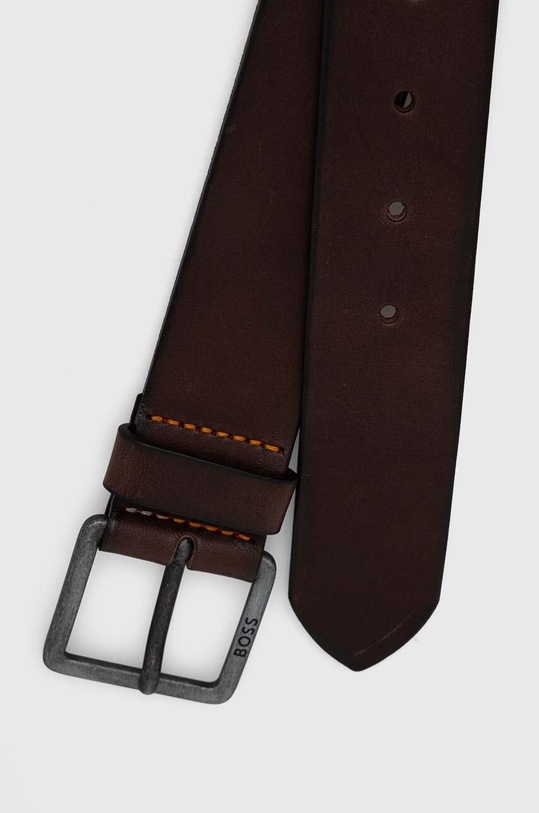 BOSS curea de piele 50481096 maro AA00