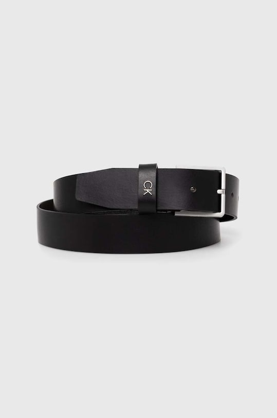 Кожаный ремень Calvin Klein чёрный K50K510083