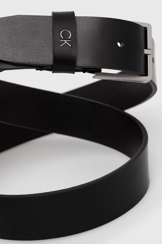 Kožený pásek Calvin Klein K50K510083 černá AA00