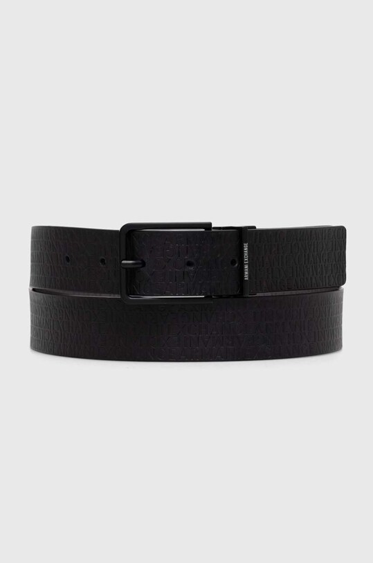 Двухсторонний кожаный ремень Armani Exchange чёрный 951325.2F800.NOS