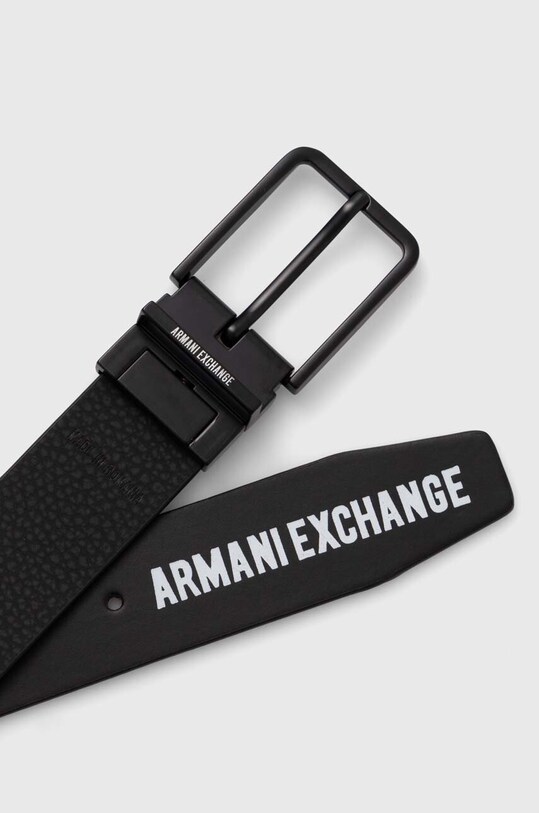 Аксессуары Двухсторонний кожаный ремень Armani Exchange 951394.4R850.NOS чёрный