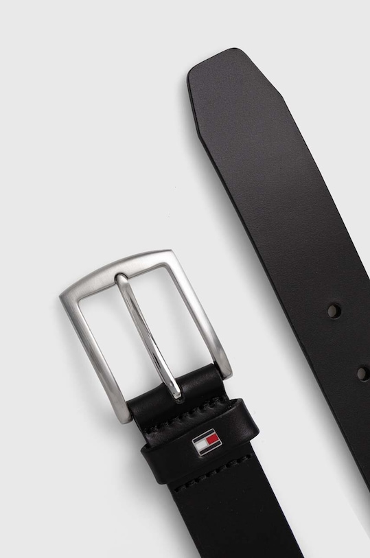 Tommy Hilfiger pasek skórzany AM0AM08360 czarny AA00