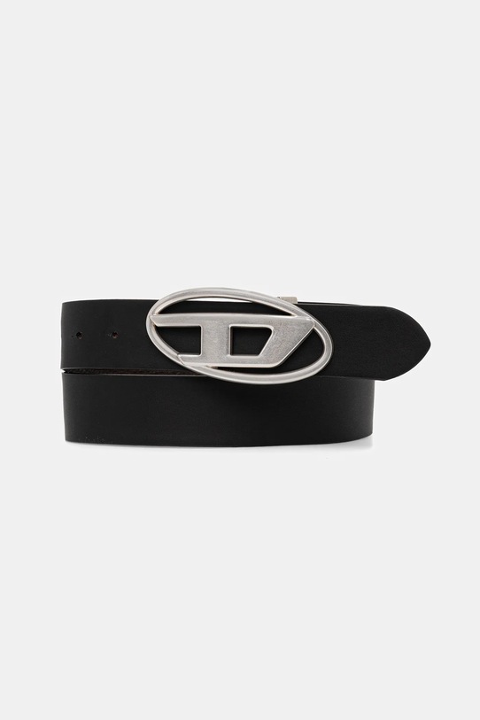 Двухсторонний кожаный ремень Diesel OVAL D LOGO B-1DR REV II X09812.P4420 коричневый AA00