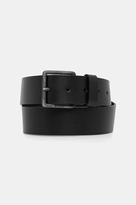 BOSS curea de piele Planet friendly negru 50541165