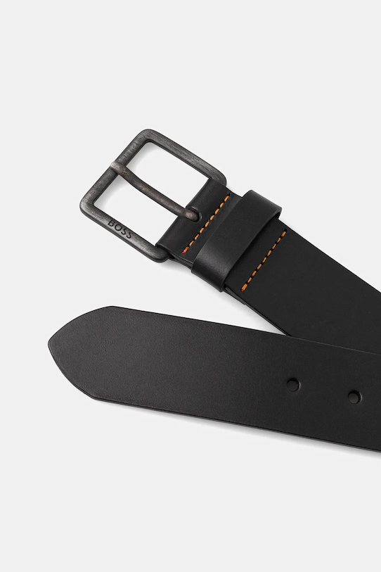 BOSS curea de piele 50541165 negru AA00