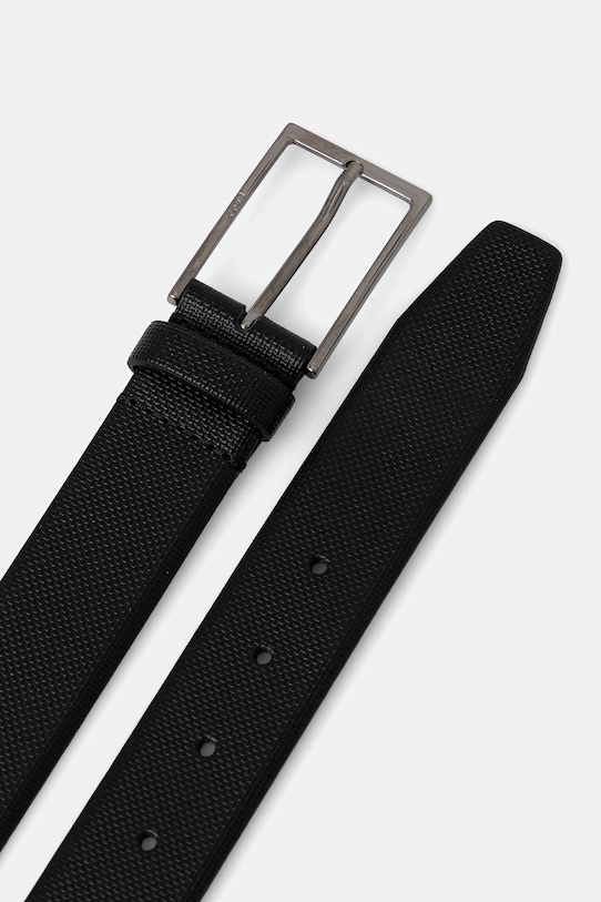 Δερμάτινη ζώνη BOSS 50541170 μαύρο AA00