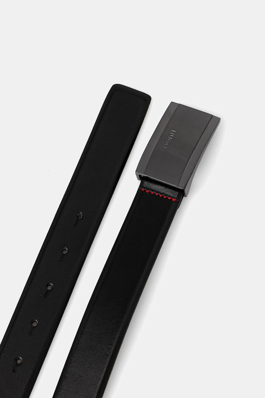 Кожен колан HUGO 50541176 черен AA00