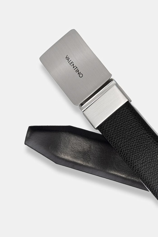 Akcesoria Valentino Bags pasek dwustronny męski skórzany LITECH VCP8BJ02 czarny