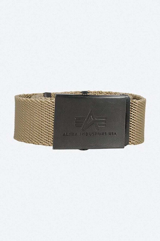 Alpha Industries pasek Heavy Duty Belt brązowy 100906.13